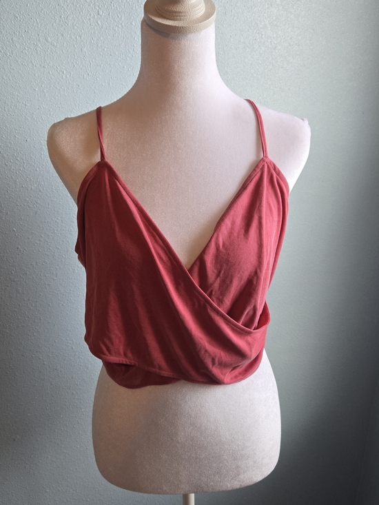Victoria's Secret Tops - Victoria's Secret Dusty Rose Wrap Cami with Spaghetti Straps